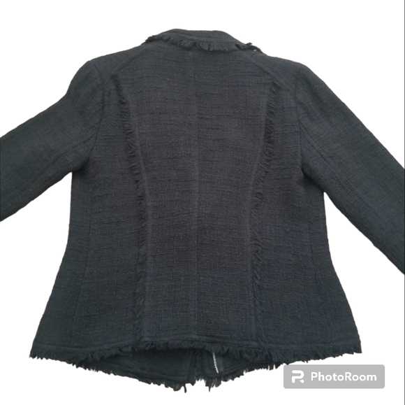 Belle Vere Tweed Moto Jacket EUC - Picture 2 of 15